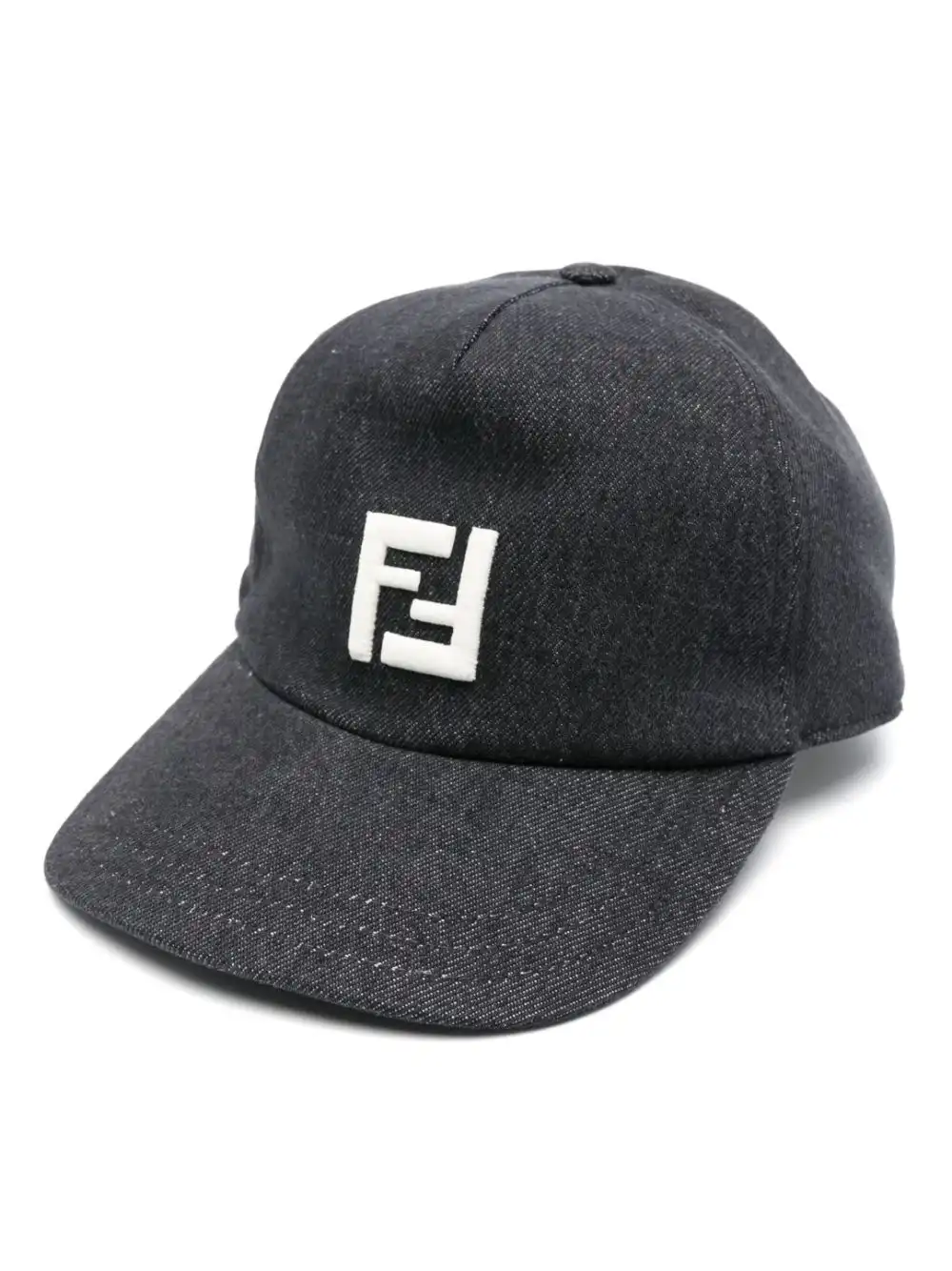 Cheap FENDI embroidered-logo baseball cap