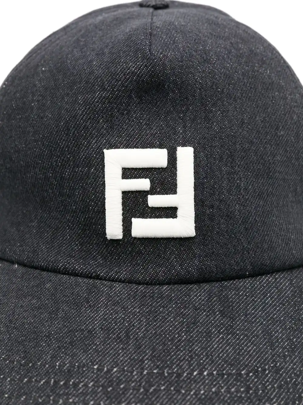 Cheap FENDI embroidered-logo baseball cap