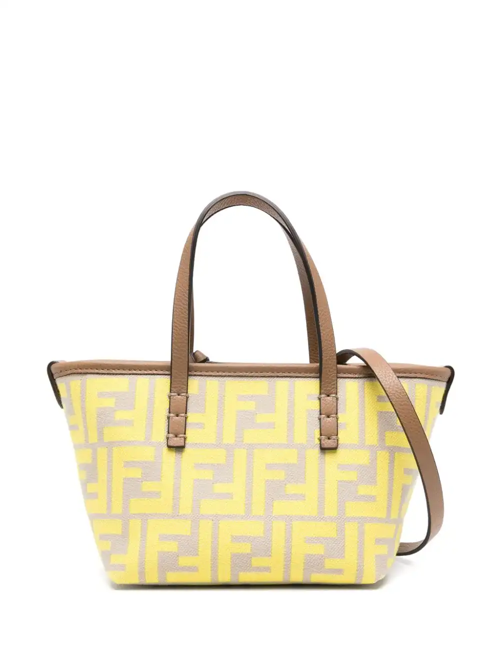 Affordable FENDI mini Roll cotton tote bag