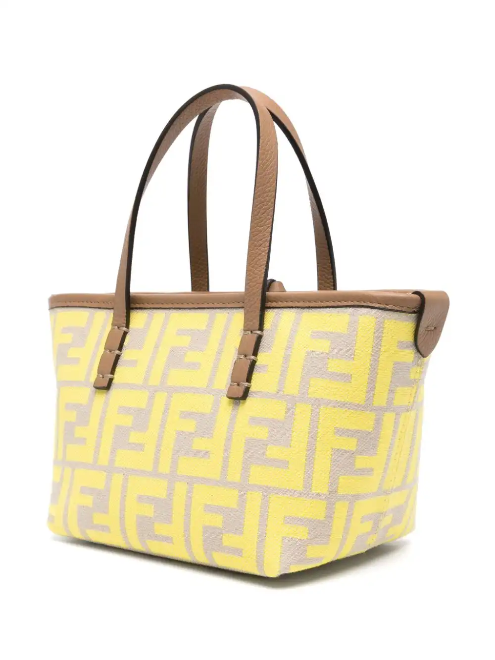 Affordable FENDI mini Roll cotton tote bag