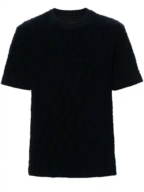 FENDI FF-jacquard terry T-shirt