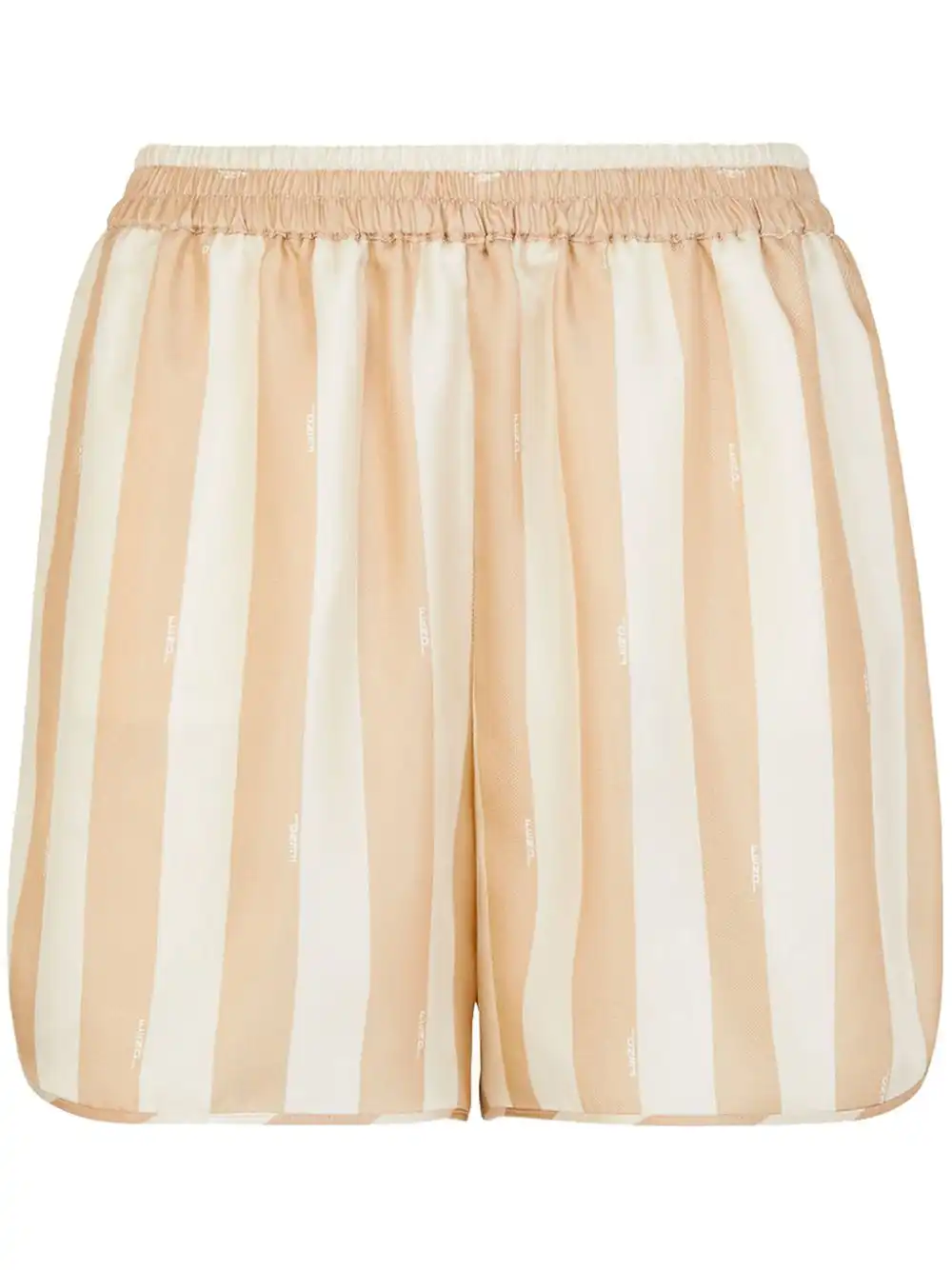 Affordable FENDI striped silk shorts