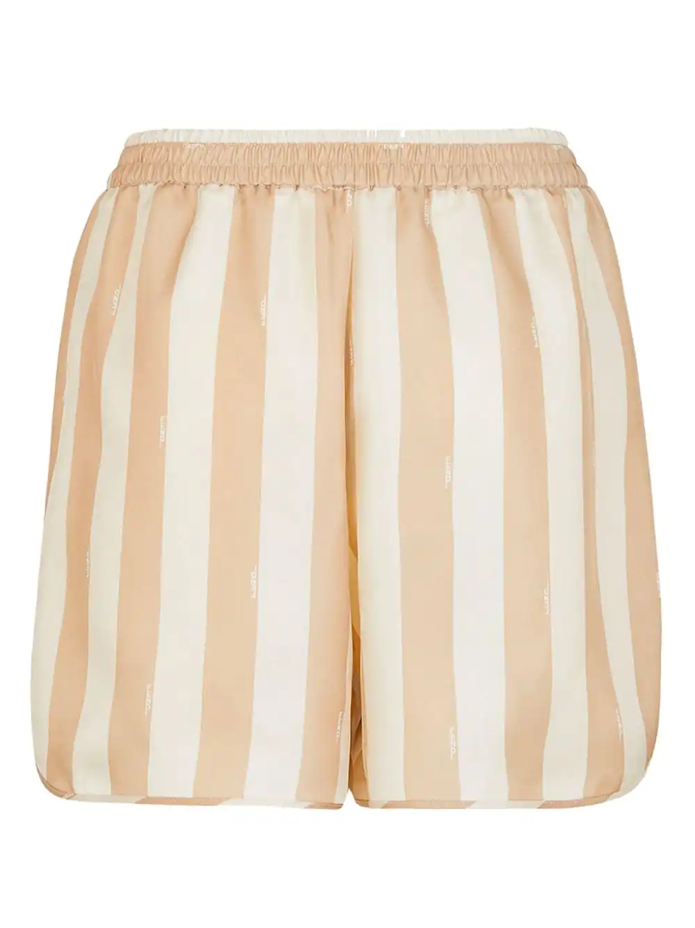 Affordable FENDI striped silk shorts