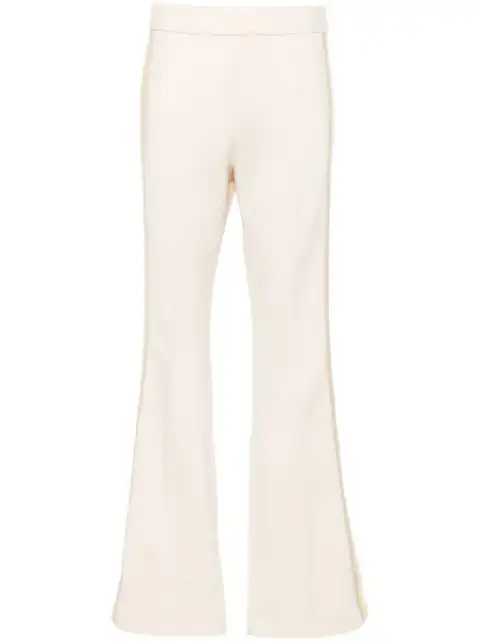 FENDI striped high-waist track trousers