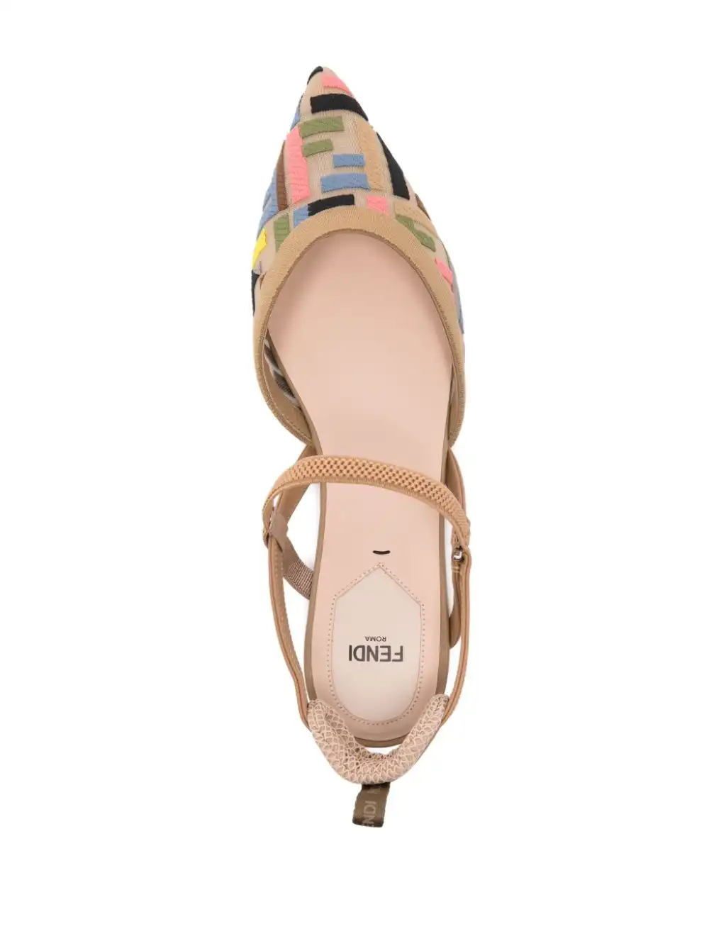 Cheap FENDI Colibri Lite ballerina shoes