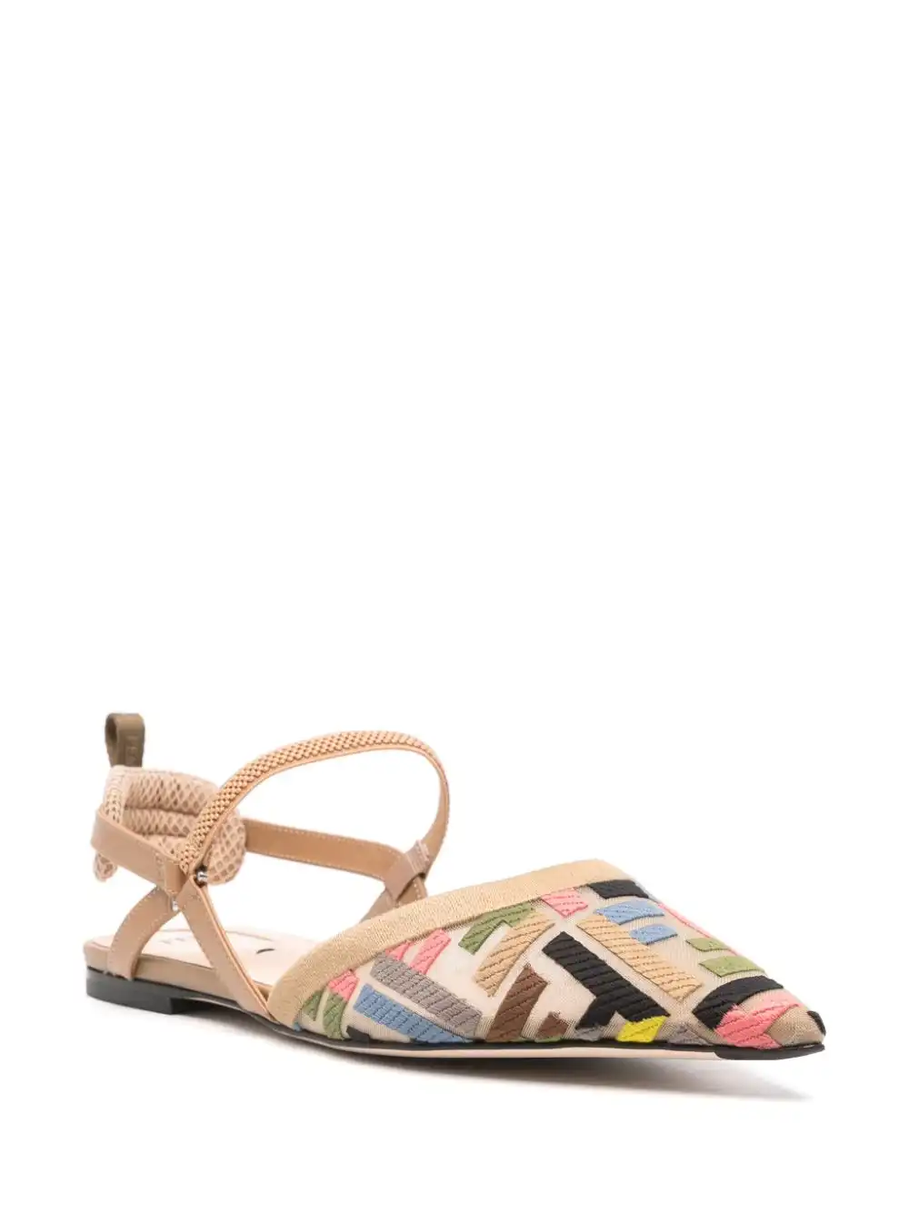 Cheap FENDI Colibri Lite ballerina shoes