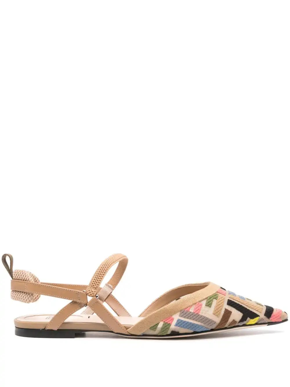 Cheap FENDI Colibri Lite ballerina shoes