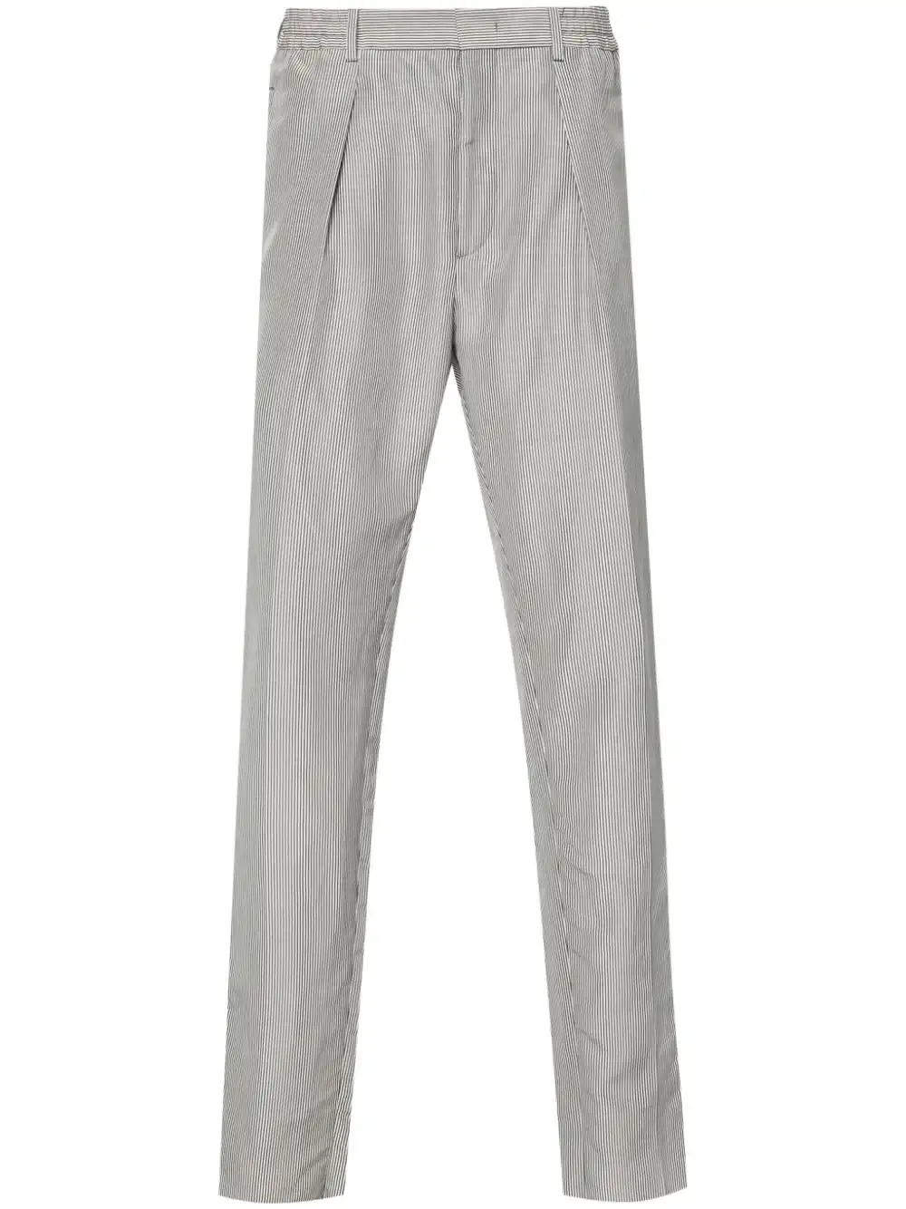 Cheap FENDI tapered-leg striped trousers