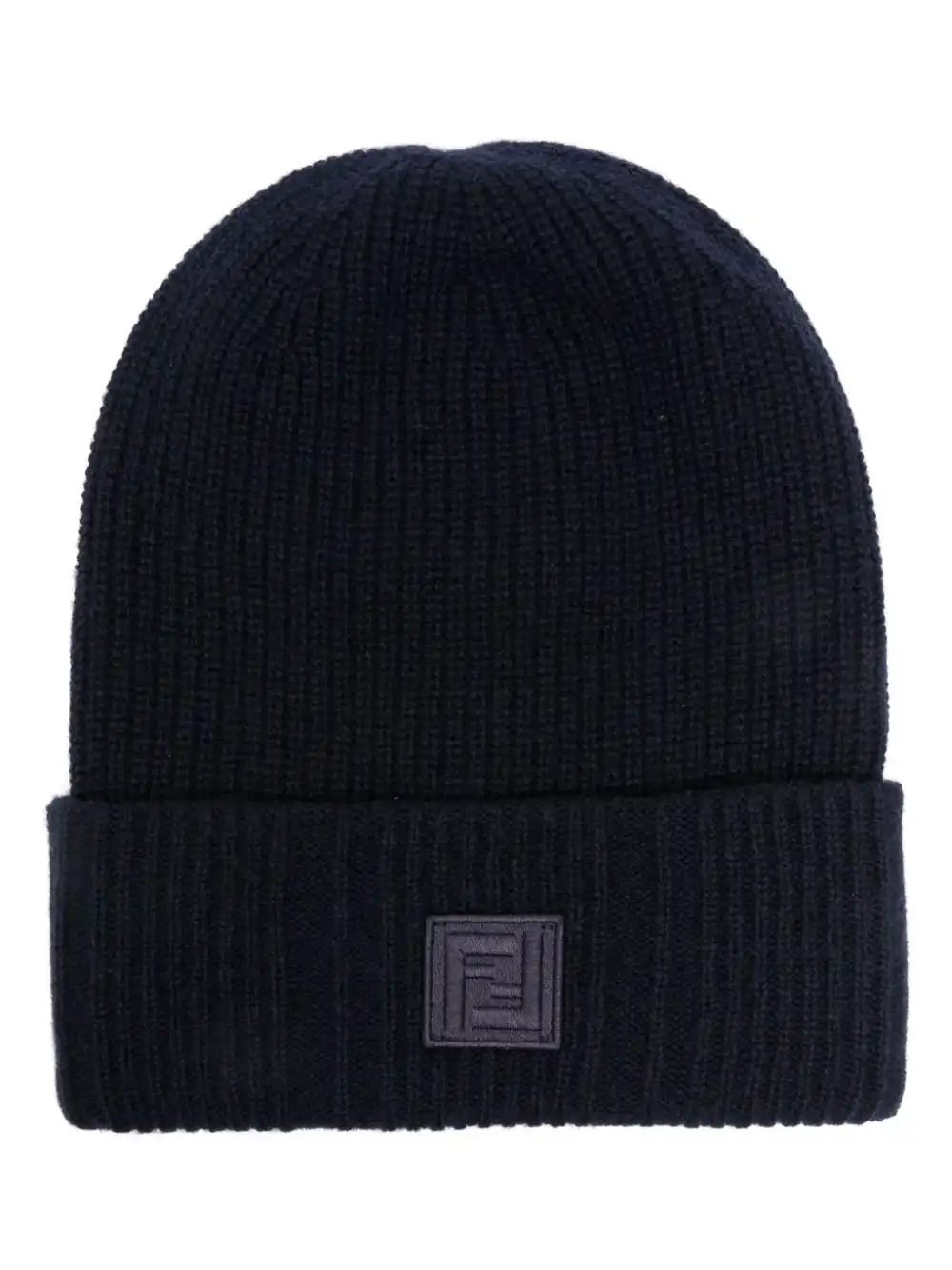 Affordable FENDI FF-motif beanie