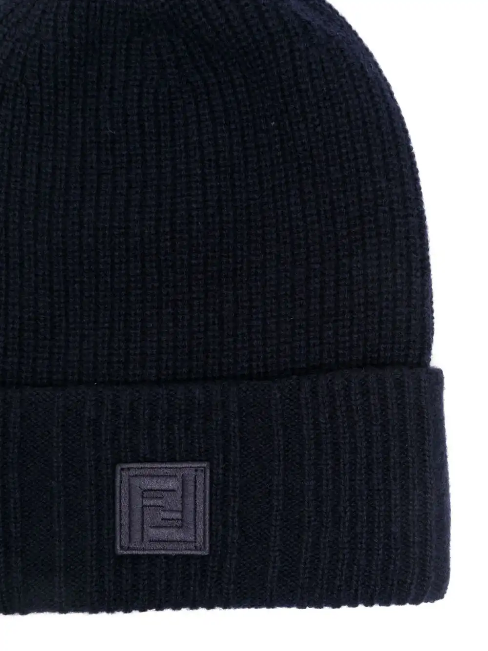 Affordable FENDI FF-motif beanie