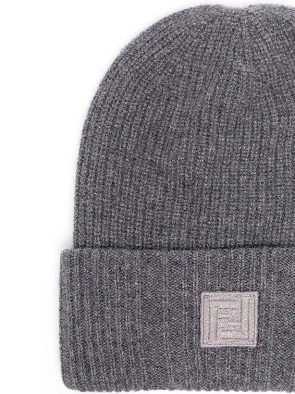 Affordable FENDI FF-motif beanie