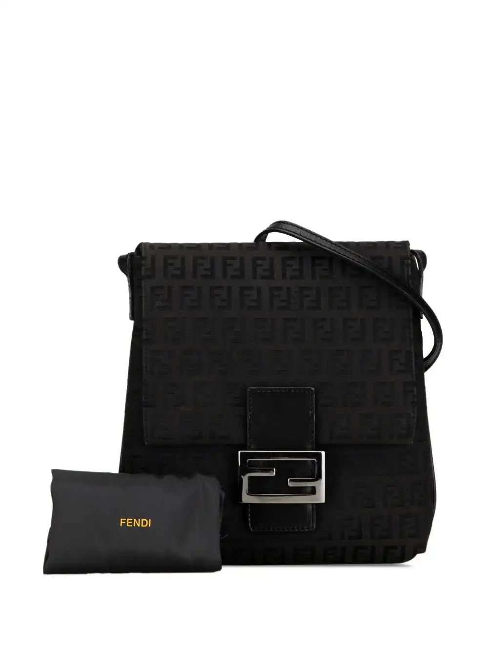 Cheap Fendi 2000-2010 Zucchino Canvas crossbody bag