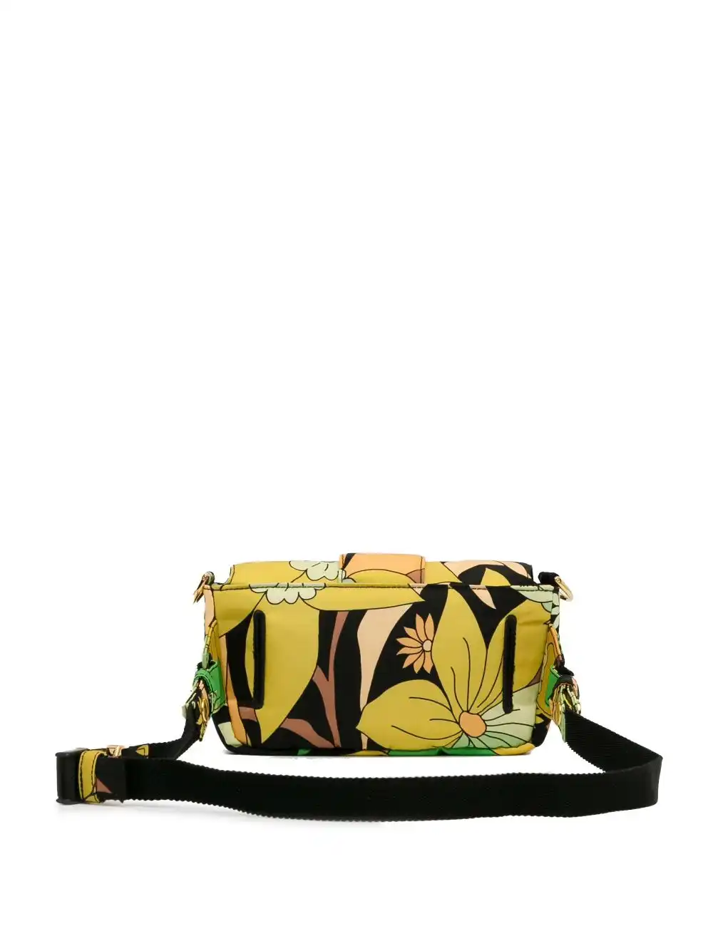 Affordable Fendi 2000-2023 Floral Convertible uette belt bag