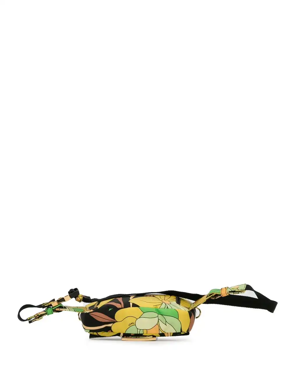 Affordable Fendi 2000-2023 Floral Convertible uette belt bag