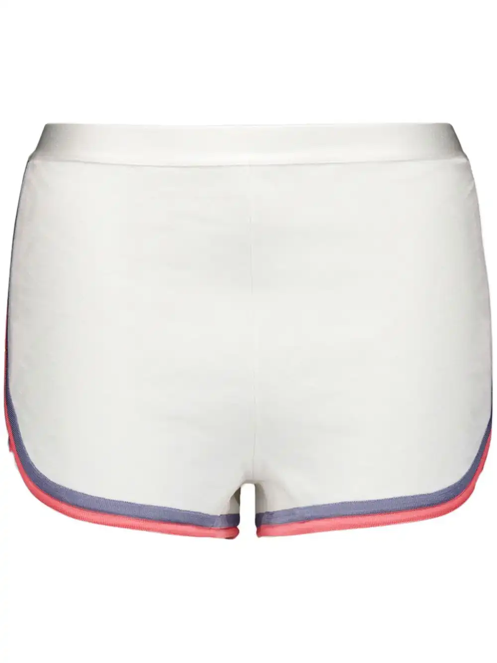 Affordable FENDI contrast-trim knit shorts