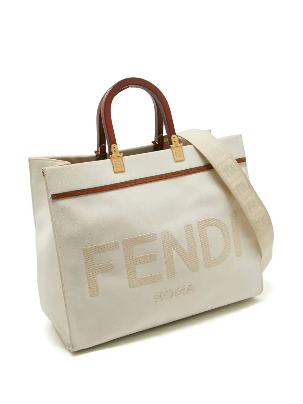 Cheap FENDI 2021 medium Sunshine two-way bag