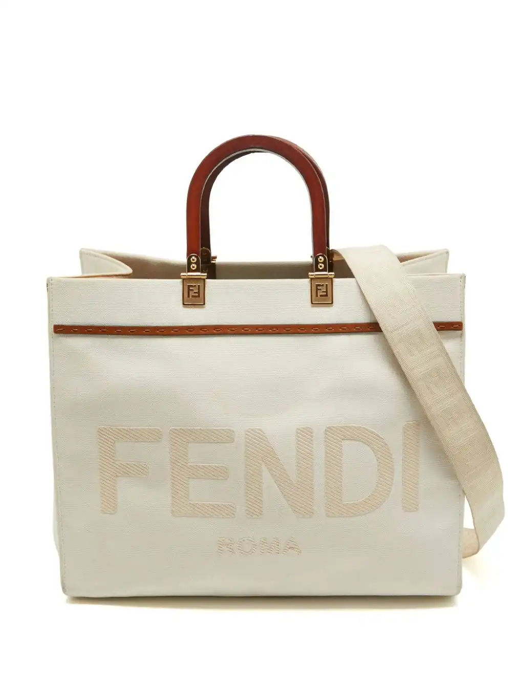 Cheap FENDI 2021 medium Sunshine two-way bag