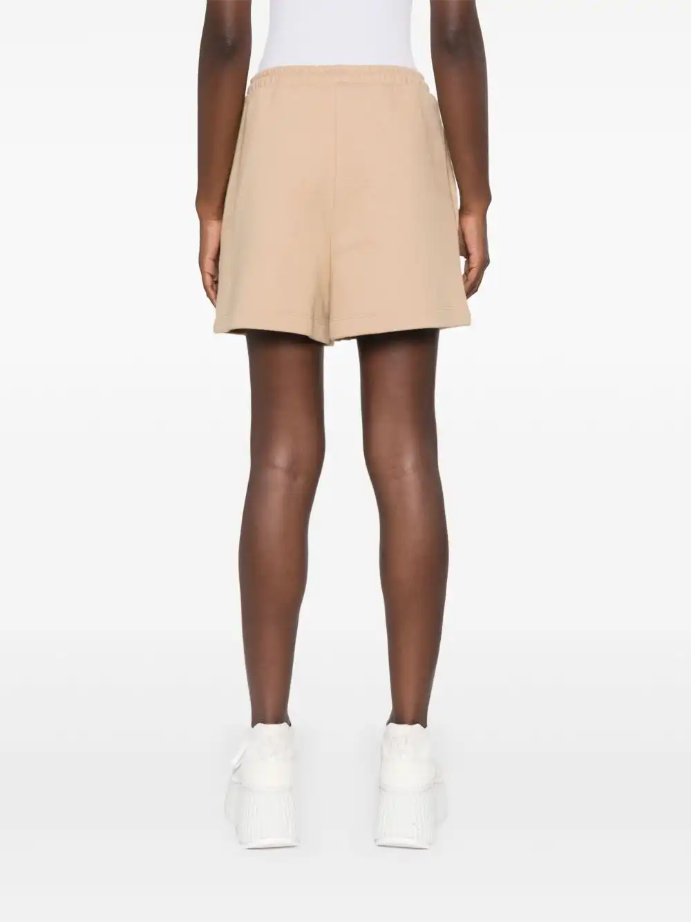 Cheap FENDI FF-embellished track shorts