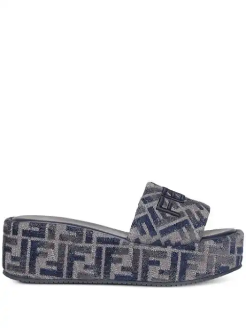 Cheap FENDI Sunshine FF slides