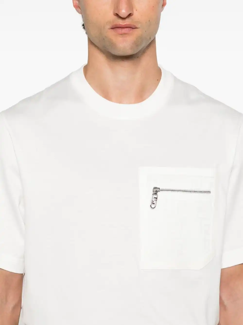 Affordable FENDI FF-detailed T-shirt