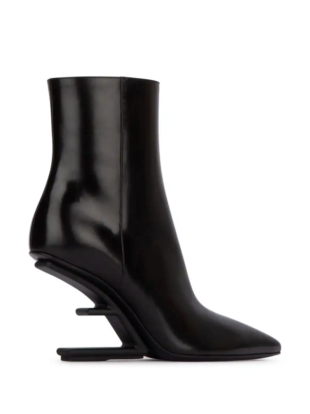 Cheap FENDI 95mm sculpted-heel boots