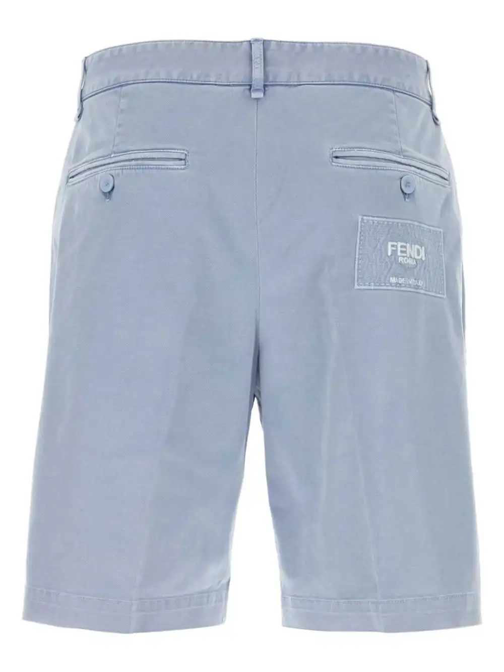 Affordable FENDI denim bermuda shorts