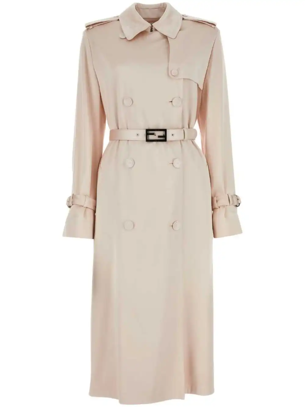 Cheap FENDI silk trench coat