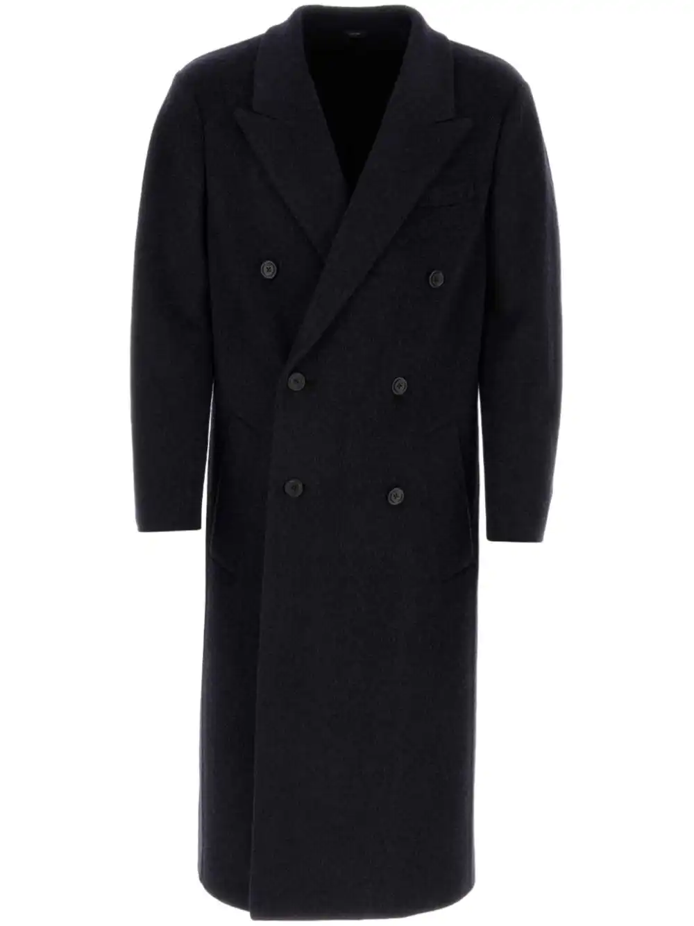 Affordable FENDI wool-blend double-breasted coat