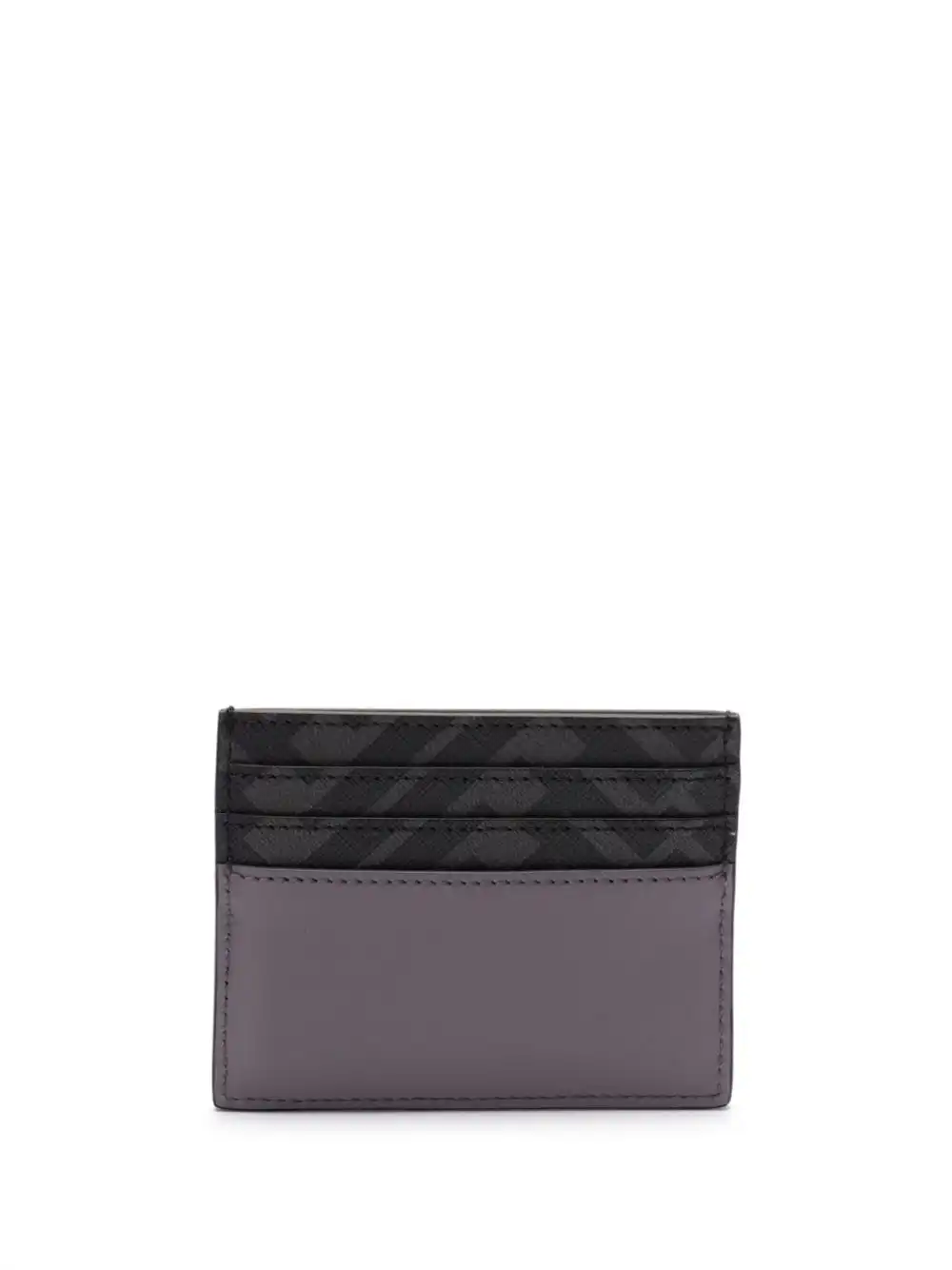 Cheap FENDI FF logo-plaque leather cardholder