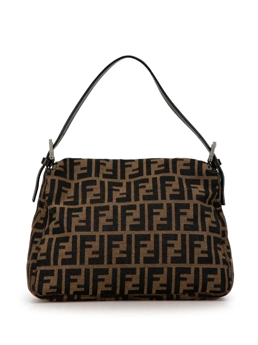 Affordable Fendi 2000-2010 Zucca Canvas Mamma Forever shoulder bag