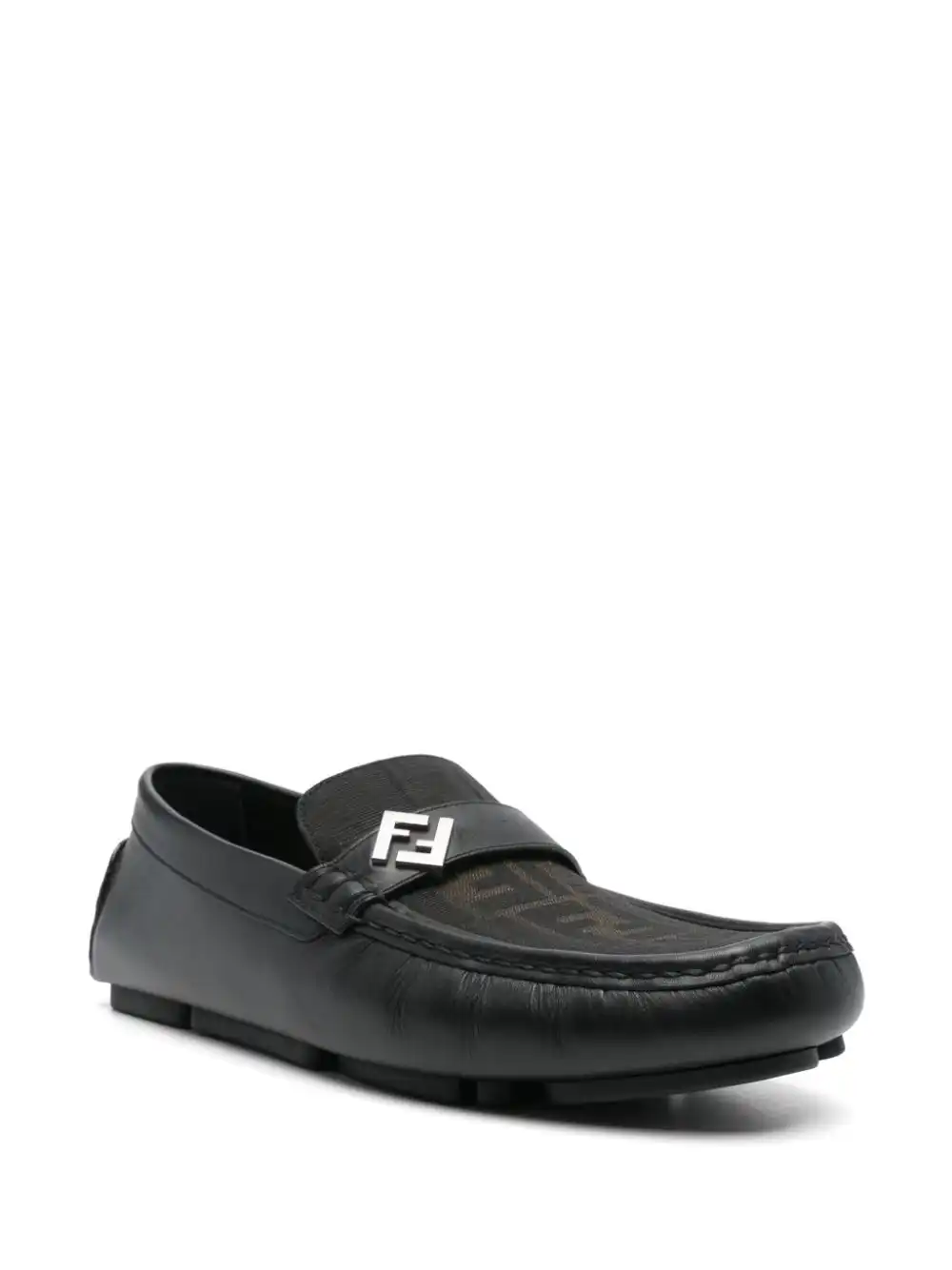 Cheap FENDI FF Squared loafers