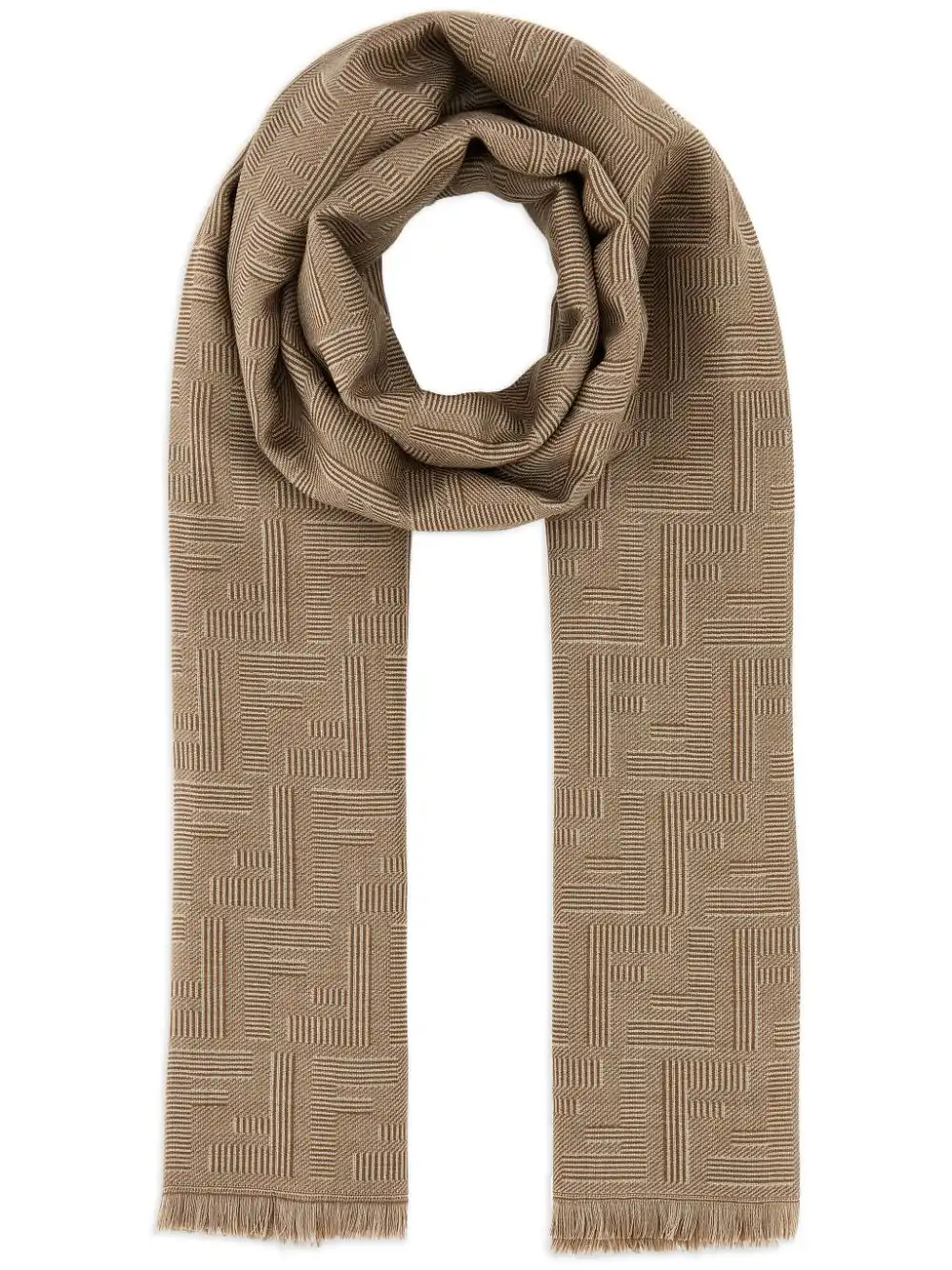 Affordable FENDI monogram-print scarf