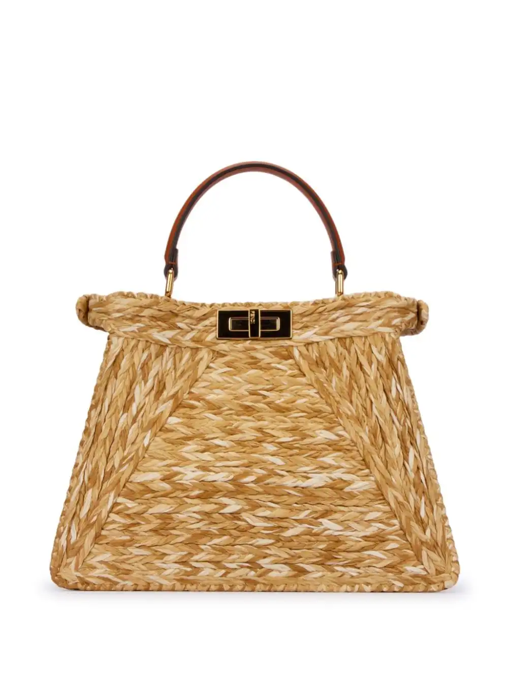 Cheap FENDI raffia tote bag