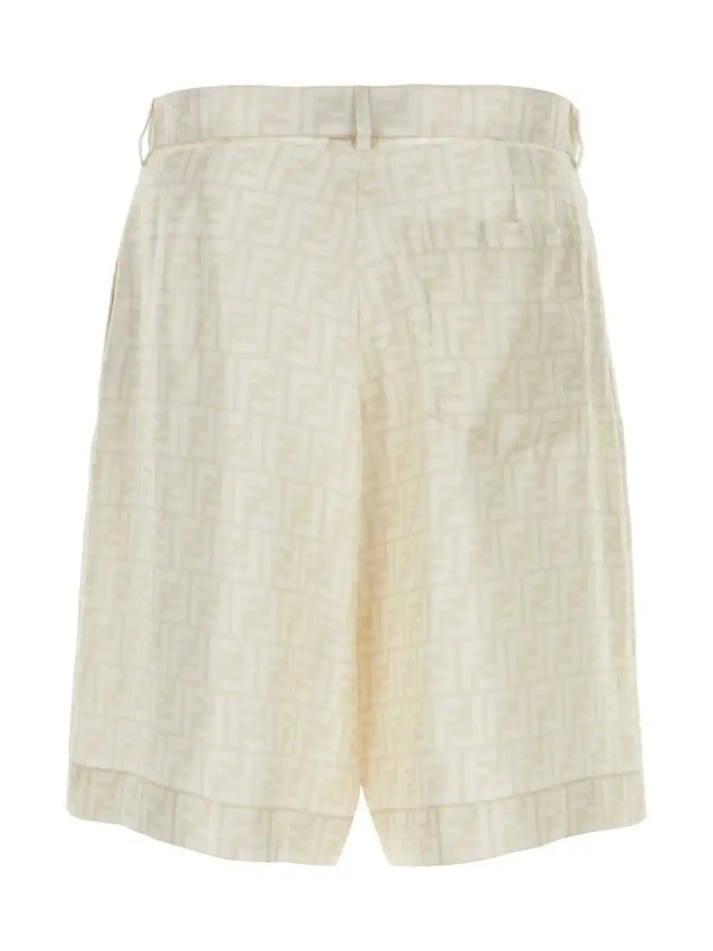 Affordable FENDI FF silk shorts