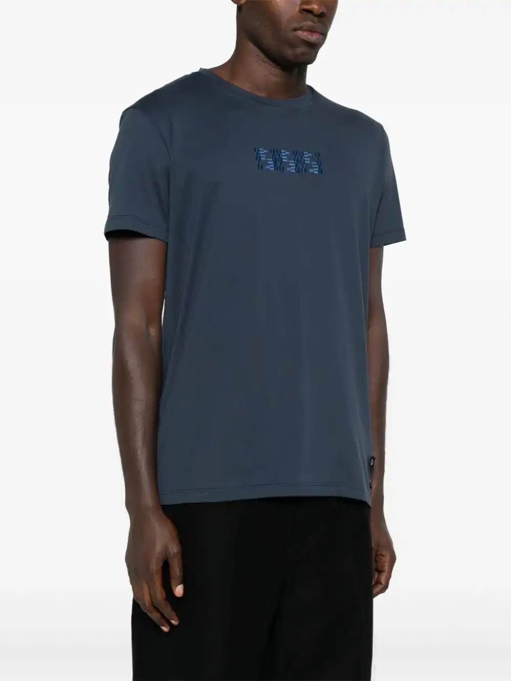 Affordable FENDI T-SHIRT S S C-NECK LABYRINTH EMB COTTON