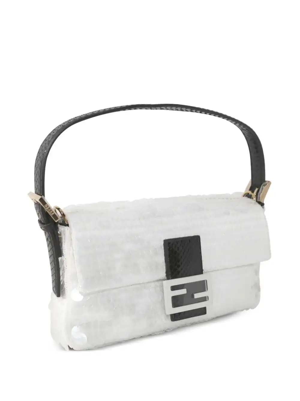 Cheap Fendi Baguette sequinned shoulder bag