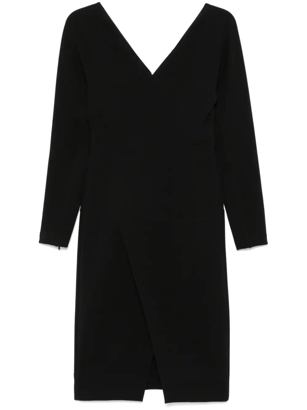 Cheap FENDI long-sleeve midi dress