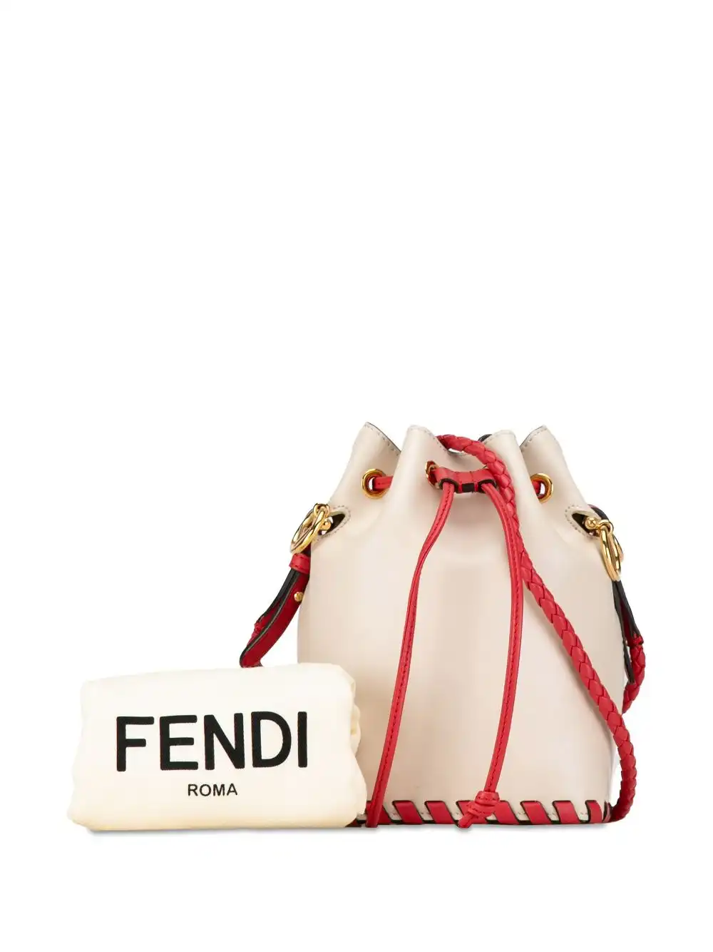 Cheap Fendi 2010 Mini Whipstitch Mon Tresor bucket bag