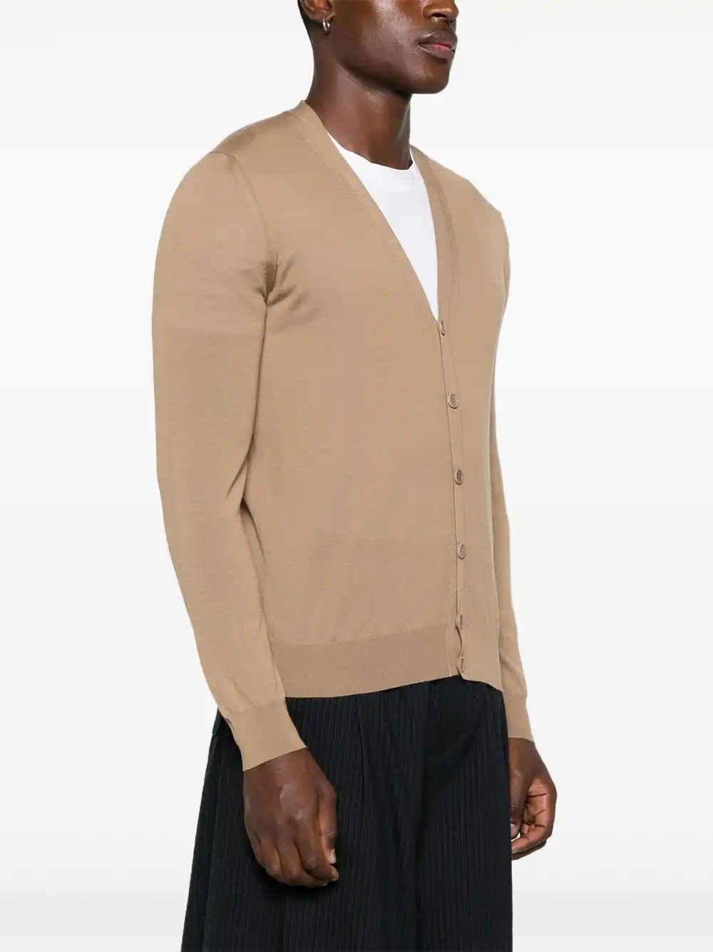 Affordable FENDI FF-embossed cardigan