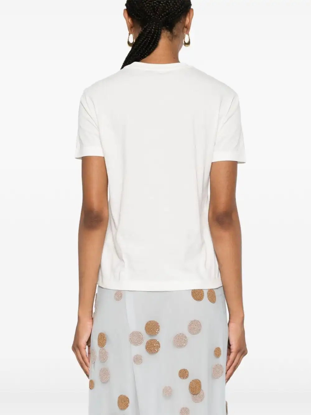 Affordable FENDI FF-motif T-shirt