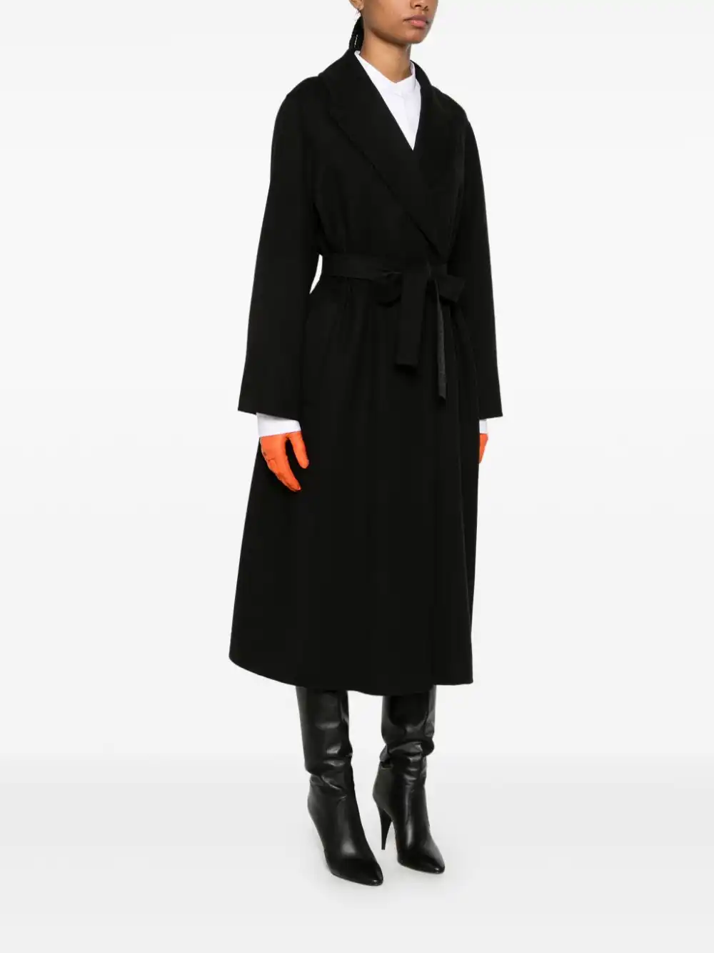 Affordable FENDI belted coat