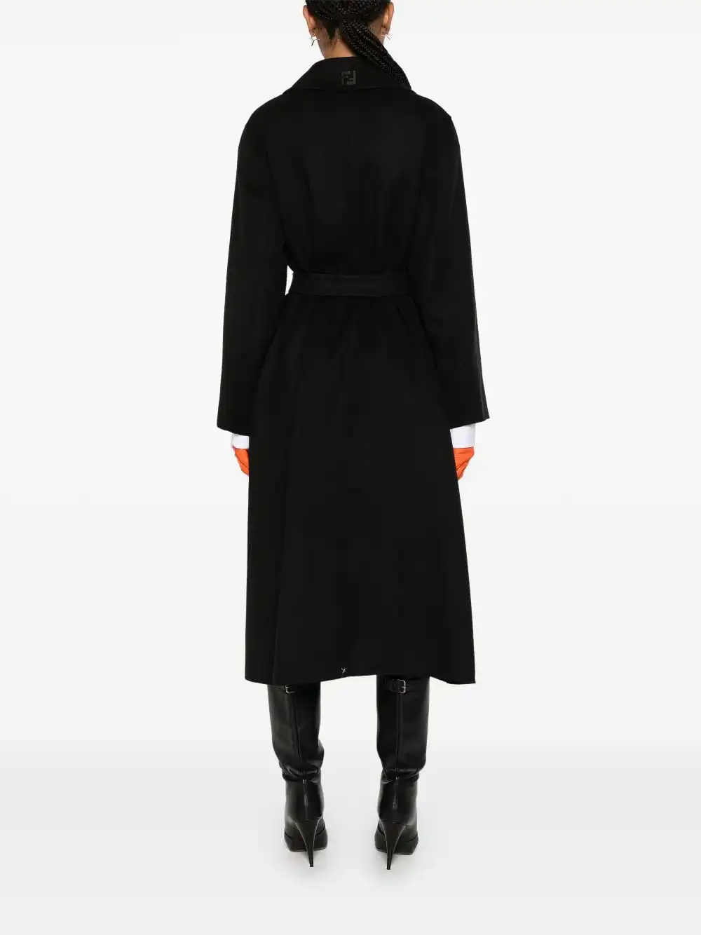 Affordable FENDI belted coat