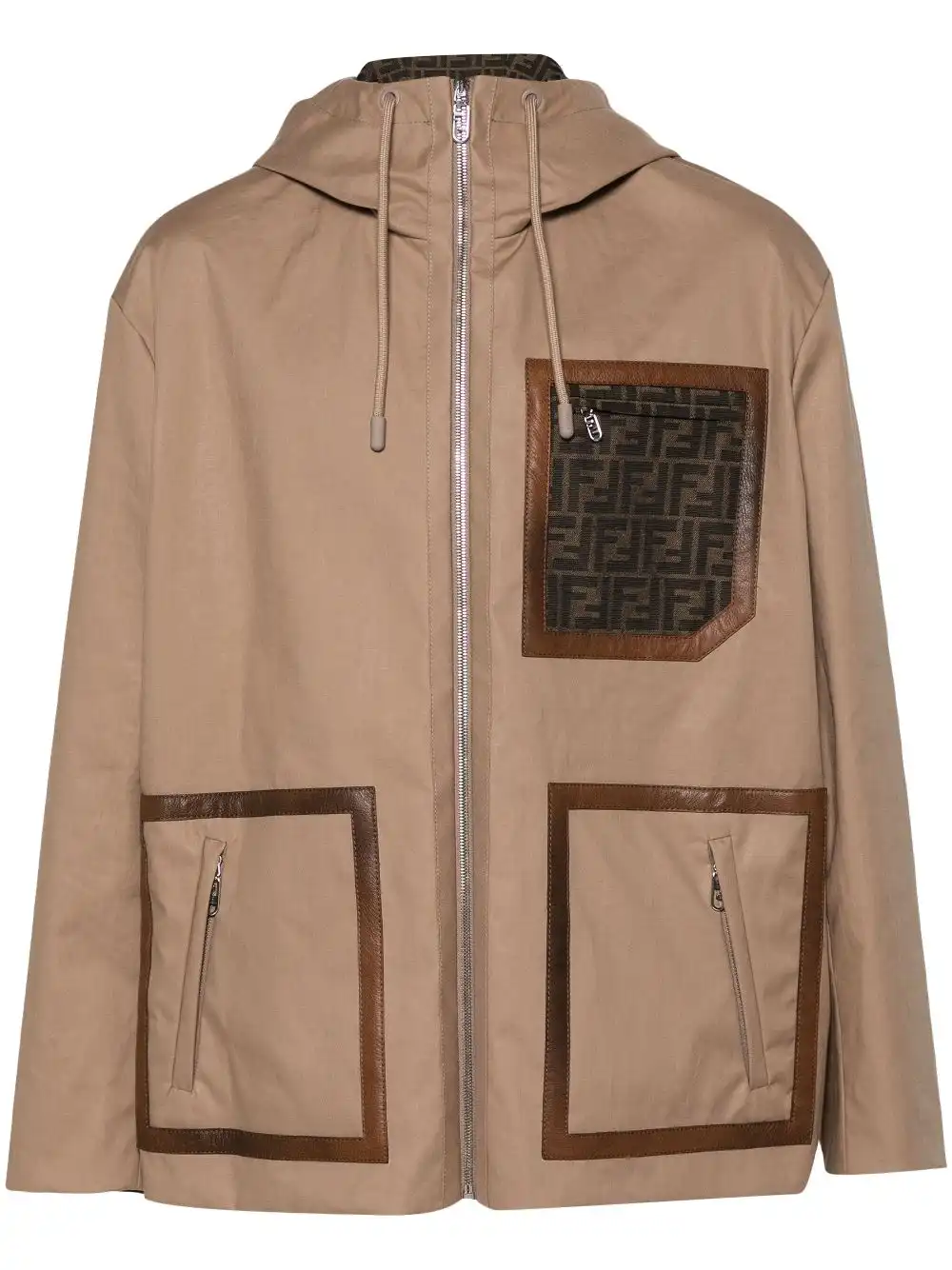 Affordable FENDI FF pocket parka