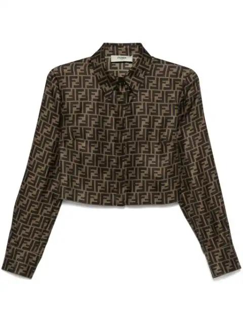 FENDI FF-print shirt