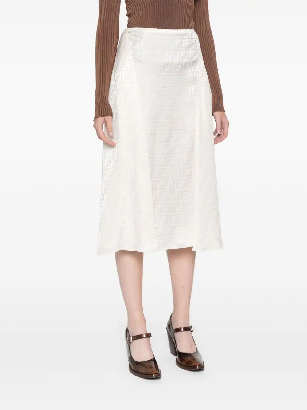 Affordable FENDI Penelope midi skirt