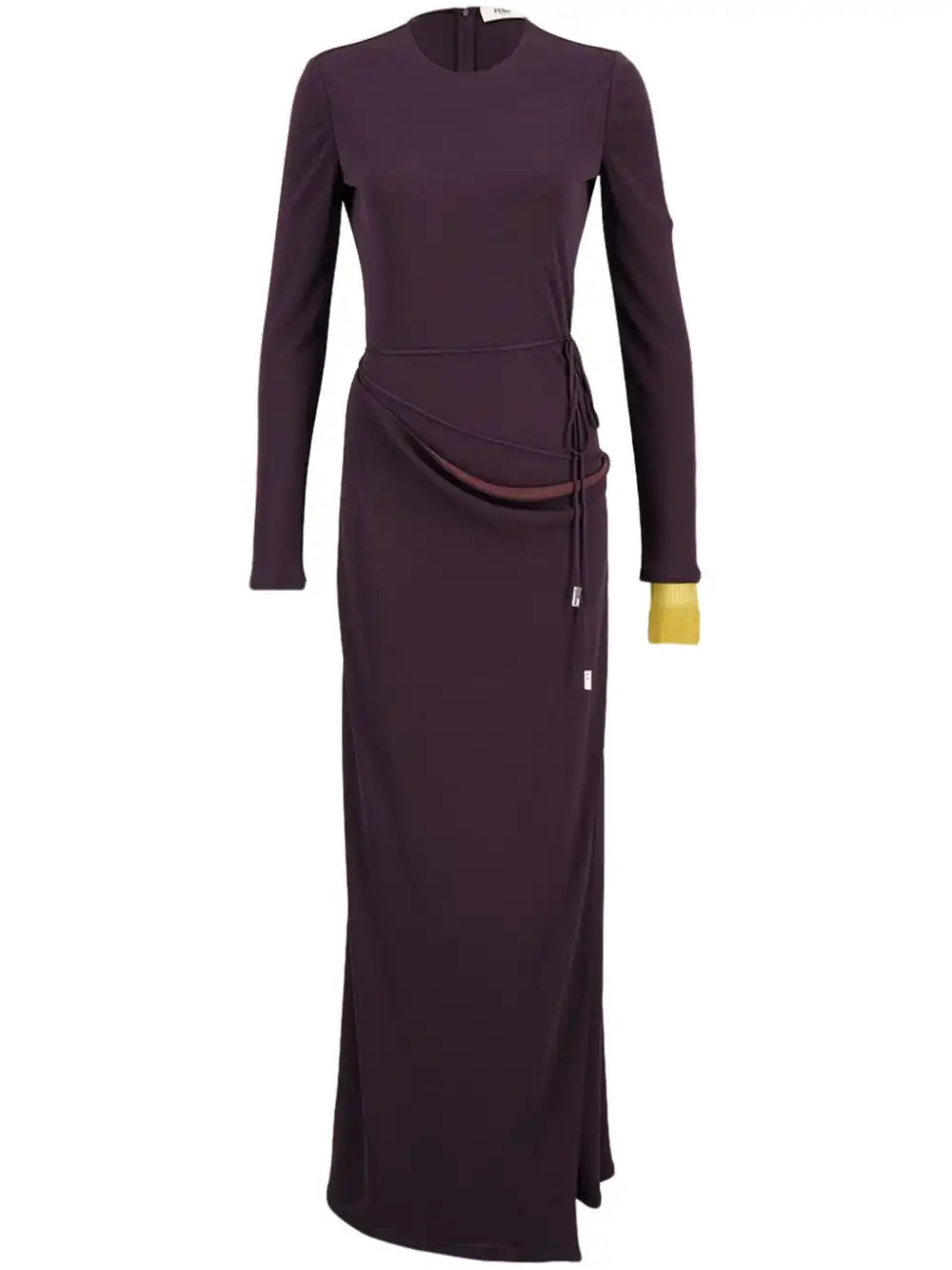 Affordable FENDI draped crepe dress