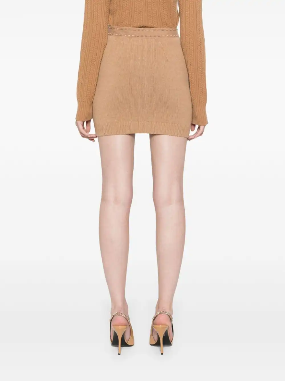 Cheap FENDI knitted mini skirt