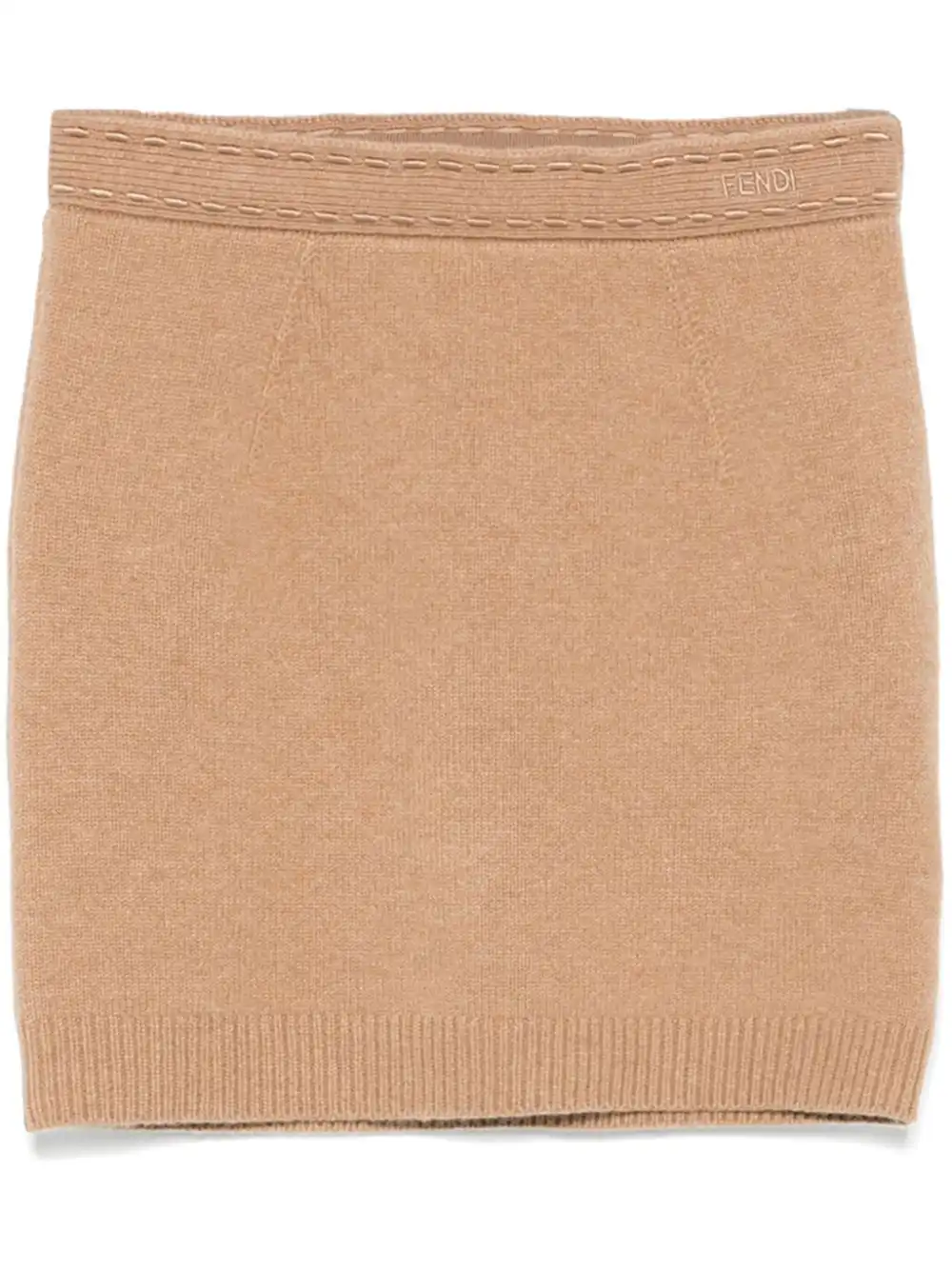 Cheap FENDI knitted mini skirt