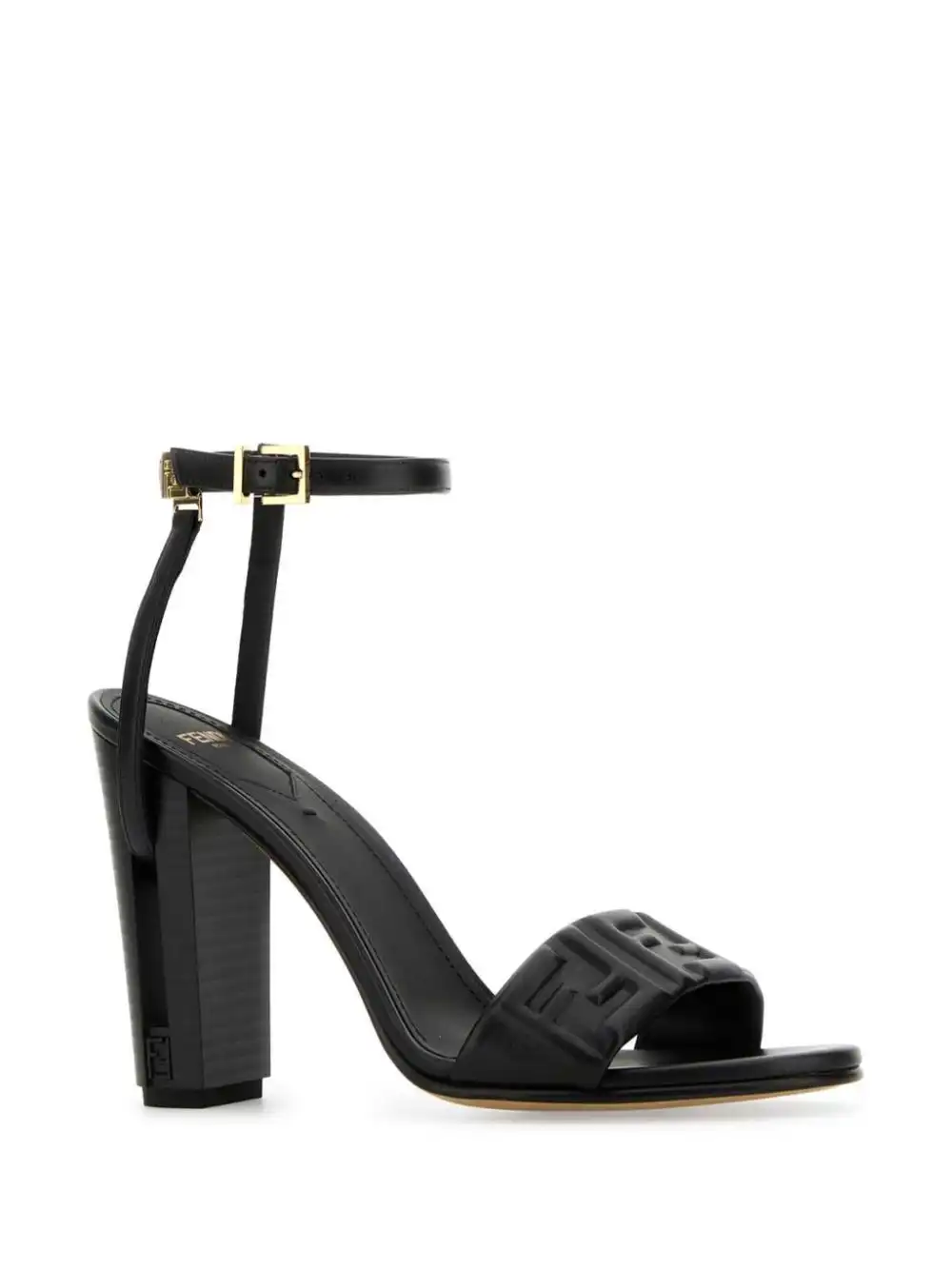 Cheap FENDI 95mm Delfina leather sandals