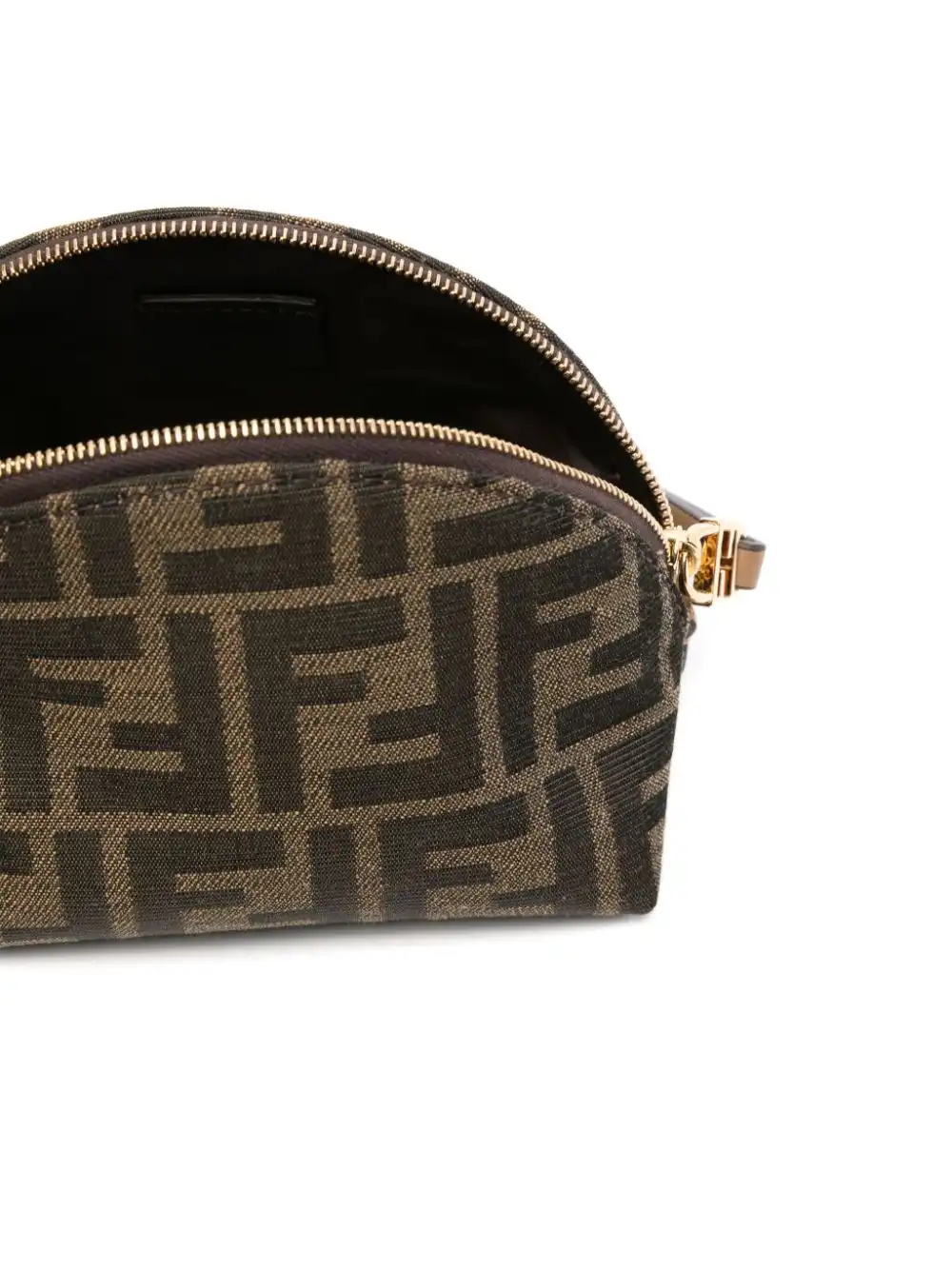 Cheap FENDI small FF jacquard toiletry case